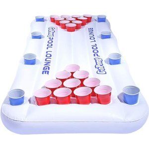 GoPong Pool Lounge Beer Pong Inflatable